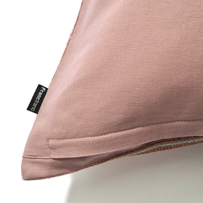 Emb Frame Cushion Cover 450 X 450 Pink