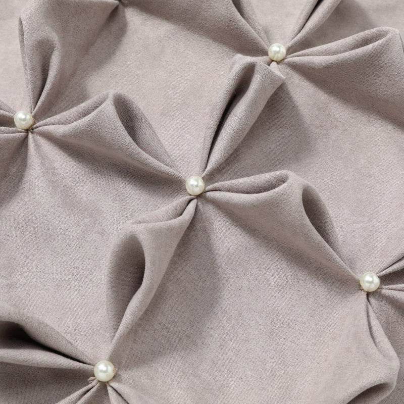 SUEDE PEARL CUSHION COVER 450 x 450 LIGHT PURPLE