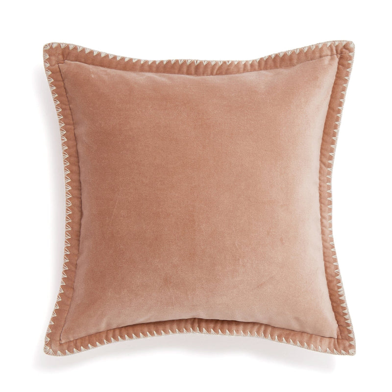 Velvet Stitch Cushion Cover 450 X 450 Pink