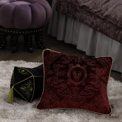 Disney Villains Night Magic Mirror Cushion Cover 450 X 450  Dark Red