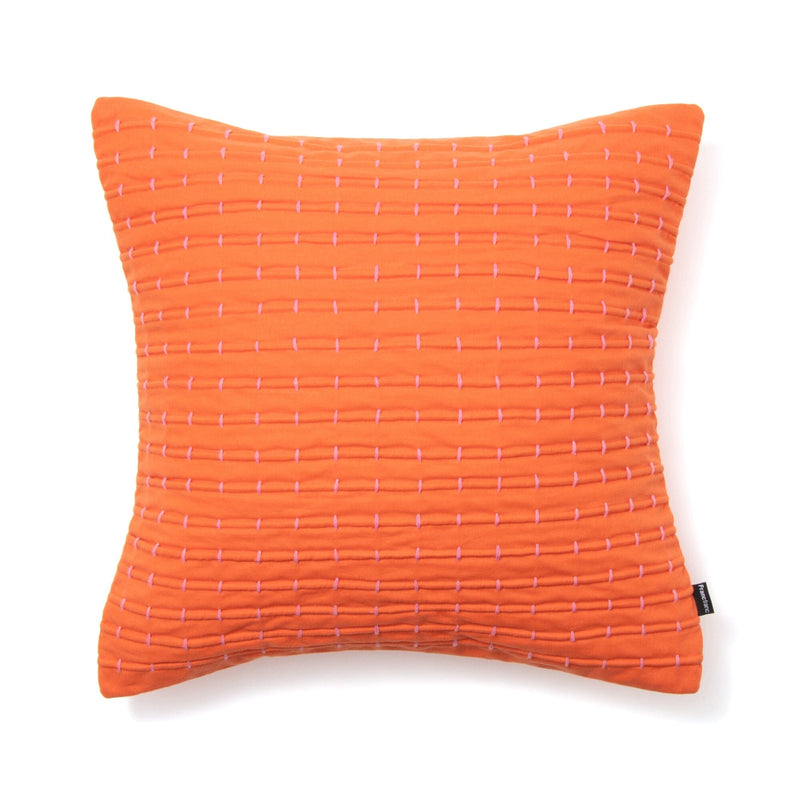 Cord Woven Cushion Cover 450 x 450  Orange