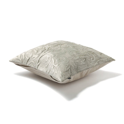 Velvet Quilt Cushion Cover 450 x 450  Grey