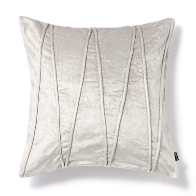 Velvet Cord Cushion Cover 450 x 450  Grey