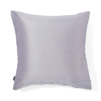 Satin Pleats Cushion Cover 450 x 450  Silver