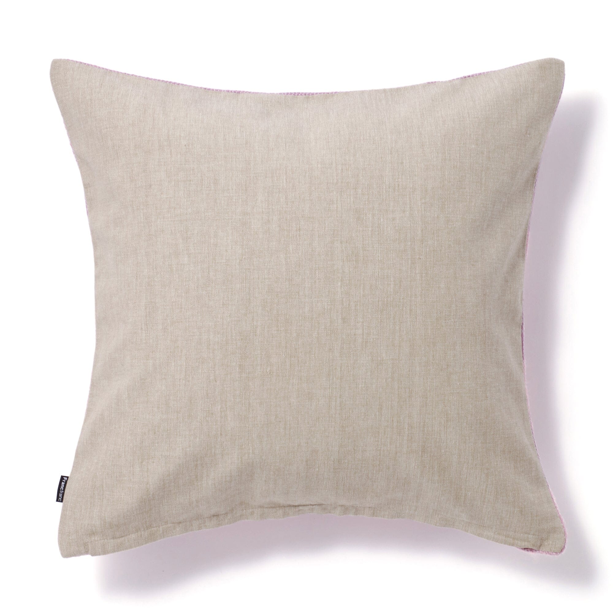 Grada Check Cushion Cover 450 x 450  Purple x Pink