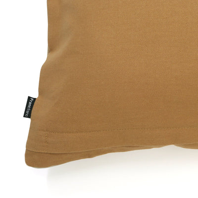 Velvet Geome Cushion Cover 450 X 450 Ivory X Beige