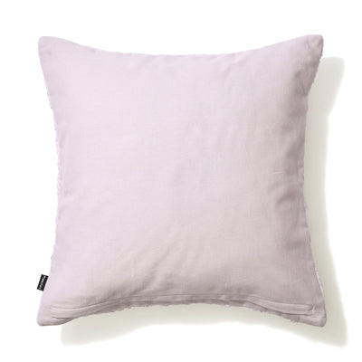 Smocking pearl cushion cover 450 x 450 purple