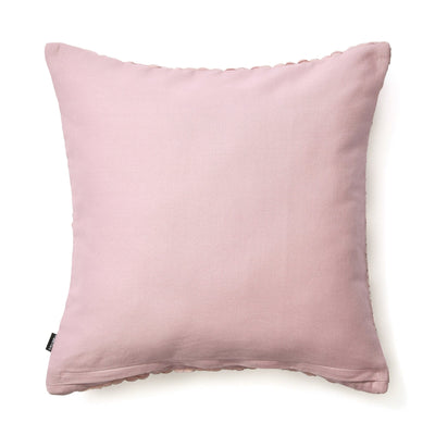 Solid Gathered Cushion Cover 450 x 450 Pink