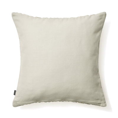 Solid Gathered Cushion Cover 450 x 450 Gray