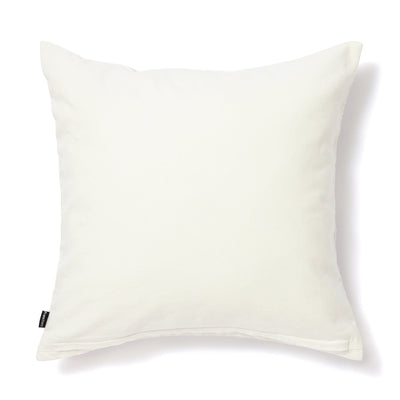 EMB Ornament Cushion Cover 450 x 450 White x Silver