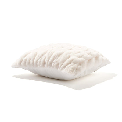 Fur D Cushion Cover 450 X 450 White