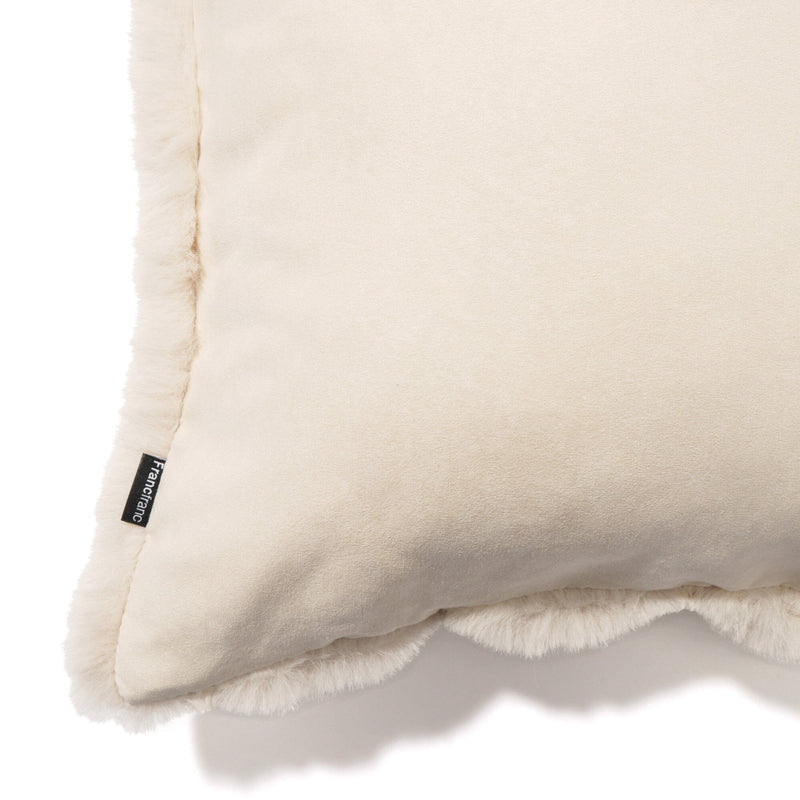 Fur I Cushion Cover 450 X 450 Ivory