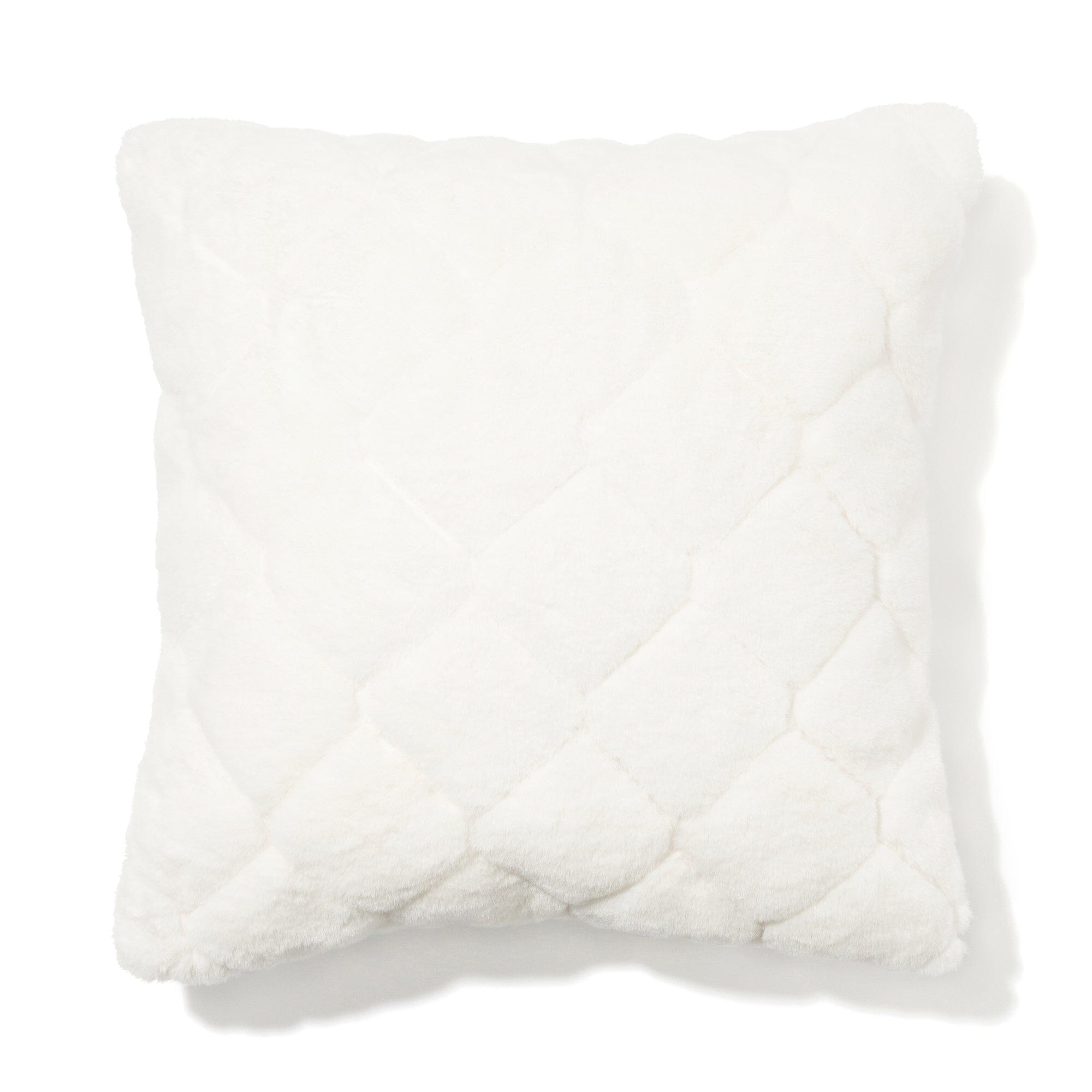 Fur M Cushion Cover 450 X 450 White