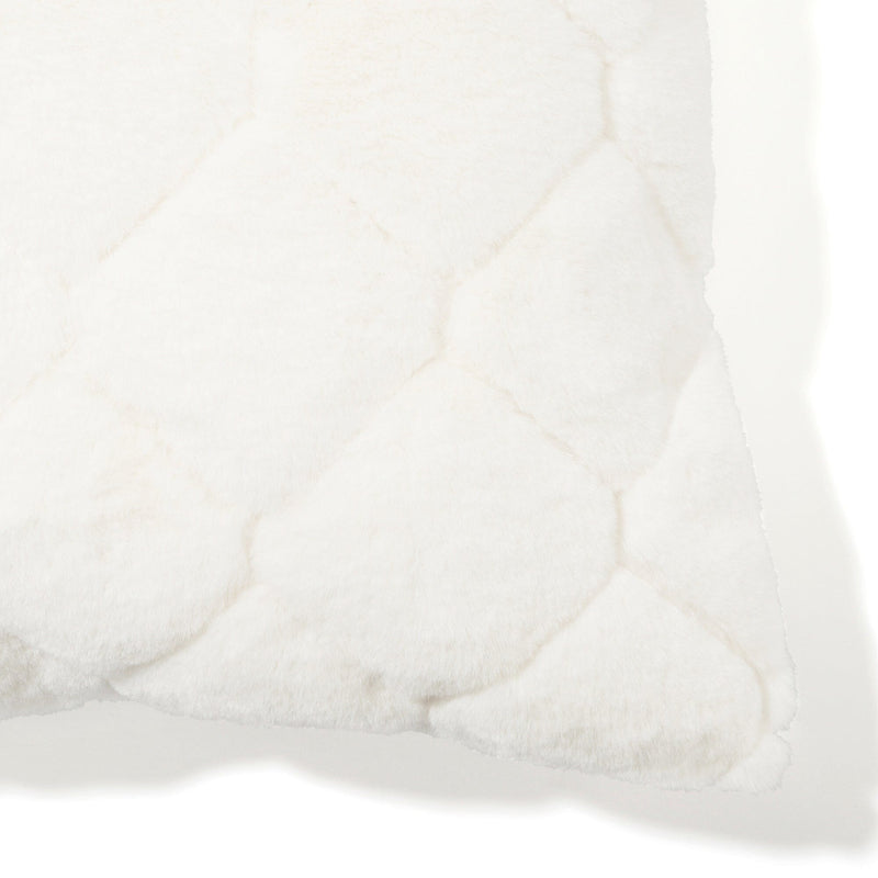 Fur M Cushion Cover 450 X 450 White