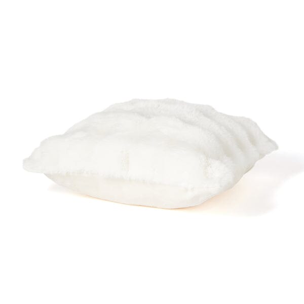 Fur H Cushion Cover 450 X 450 White