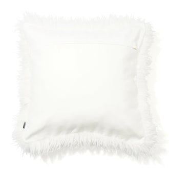 Fur P Cushion Cover 450 X 450 White