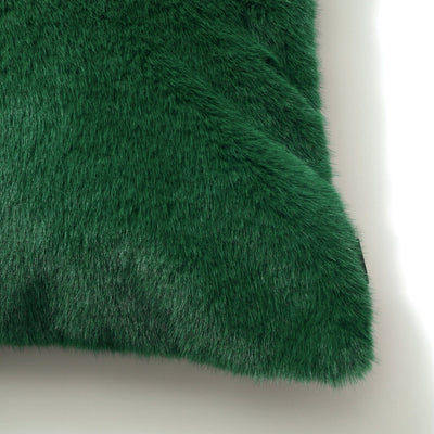 Fur X Cushion Cover 450 X 450 Green