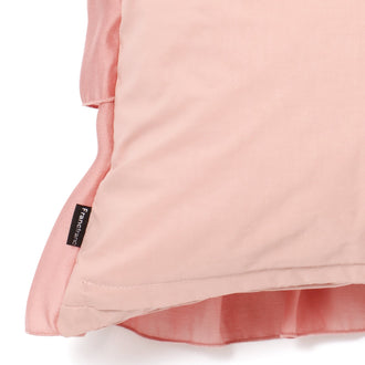 Chiffon Frill Cushion Cover 450 X 450 Pink