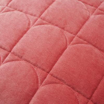 Geome Quilt Cushion Cover 450 X 450 Red