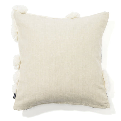 Object Tuft Cushion Cover 450 X 450 White X Black