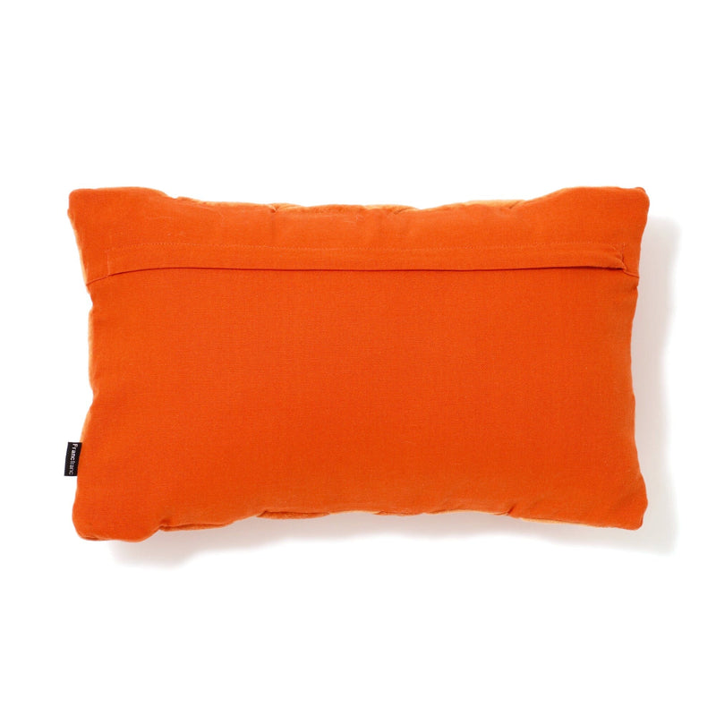 Basketweave Cushion Cover 400 X 250 Orange