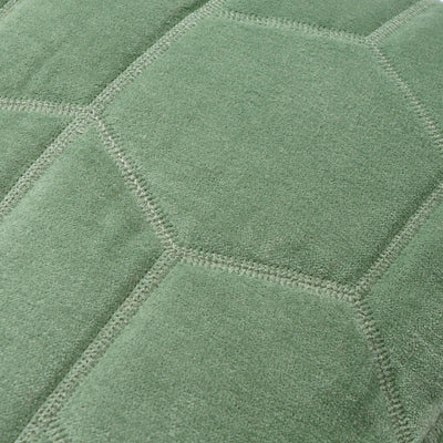 Geome Quilt Cushion Cover 450 X 450 Green