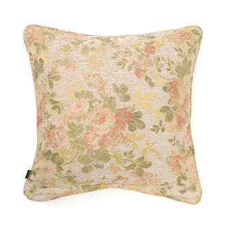 Jq Flower C Cushion Cover 450 X 450 Beige