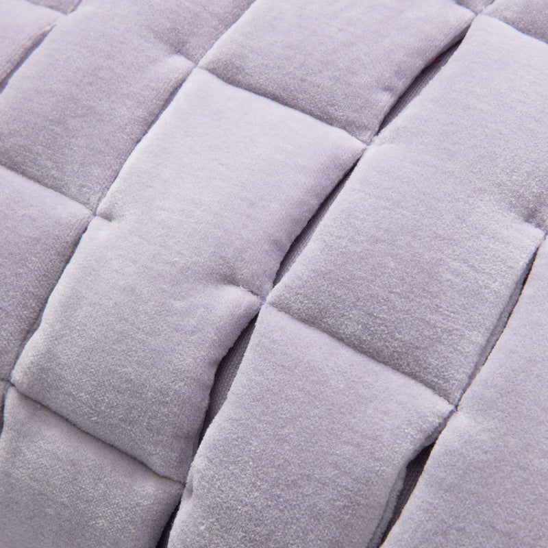 Quilt Square Cushion Cover 450 X 450 Light Purple