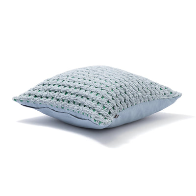 Chnl Check B Cushion Cover 450 X 450 Blue