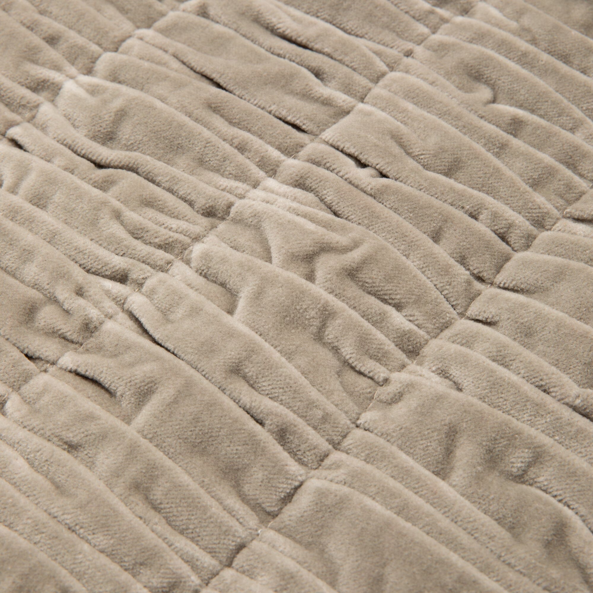 Velvet Gather Cushion cover 450 x 450 Green