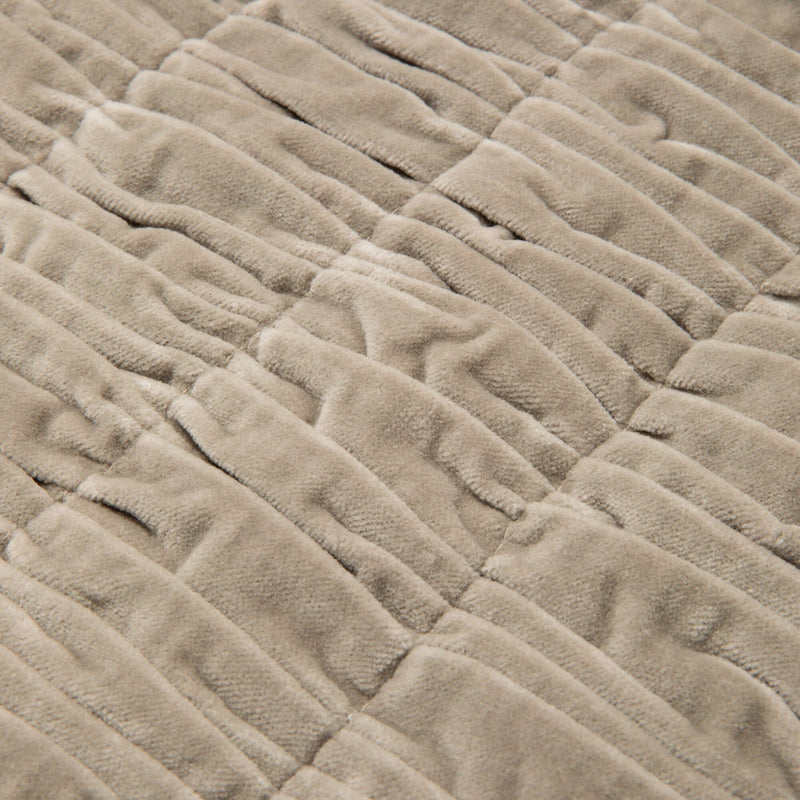 Velvet Gather Cushion cover 450 x 450 Green