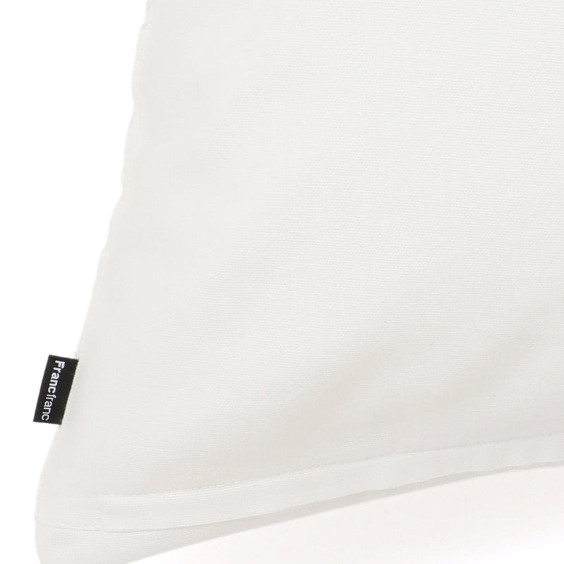 Emb Ornamentc Cushion Cover 450 X 450 White