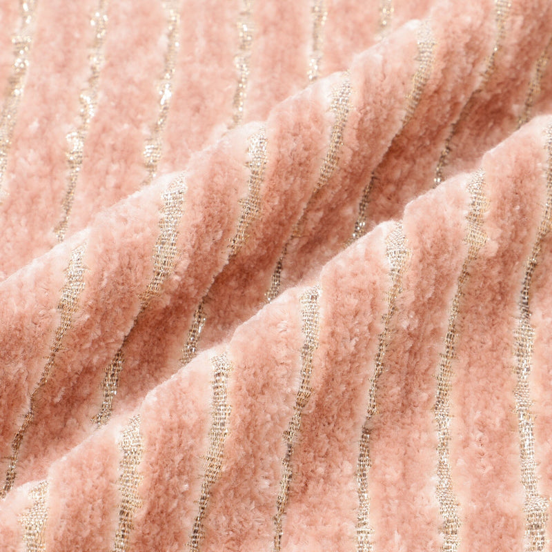 Chnl Stripe Cushion Cover 450 X 450 Pink