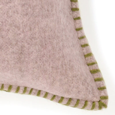 Mohair-like Stitch Cushion Cover 450 x 450 Greige