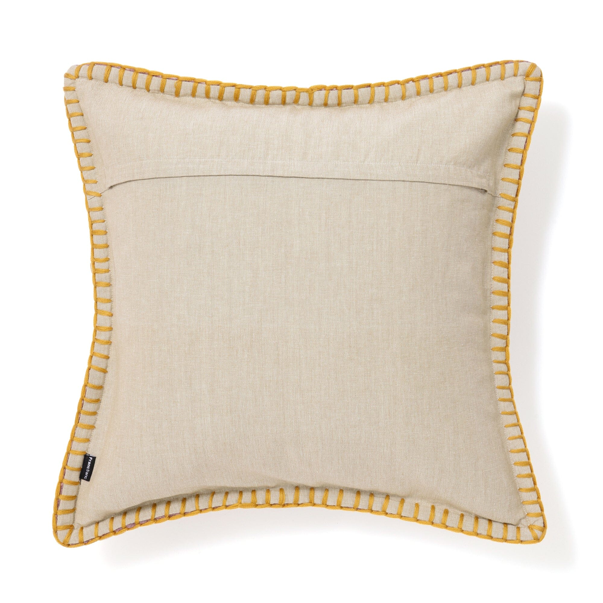 Solid Stitch Cushion Cover 450 x 450 Purple