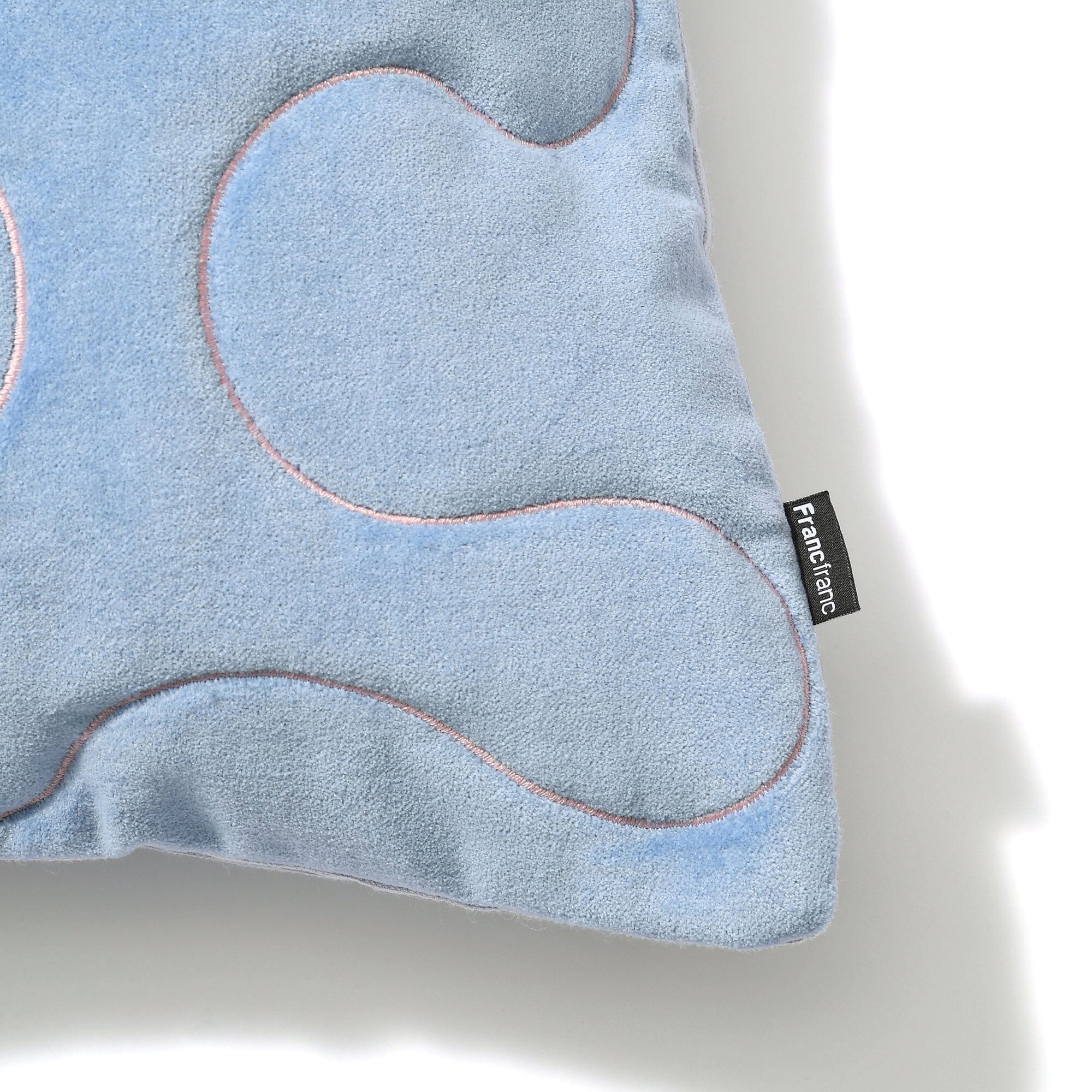 Emb Drawing A Cushion Cover 450 X 450 Blue