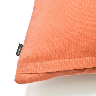 Geometric Quilt Cushion Cover 450 x 450 Orange
