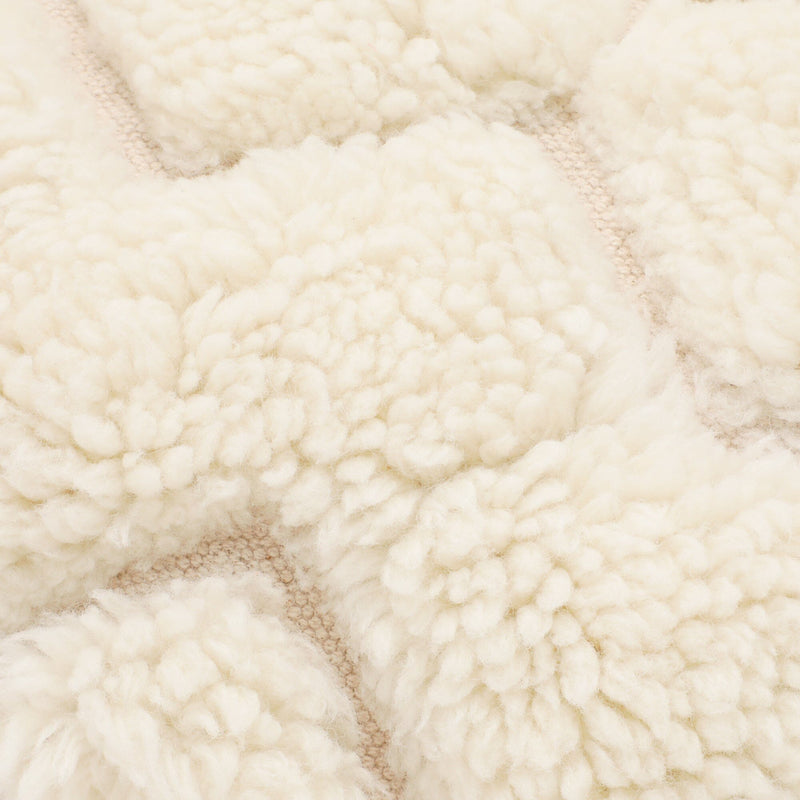 ZigZag Tufted Cushion Cover 450X450 White