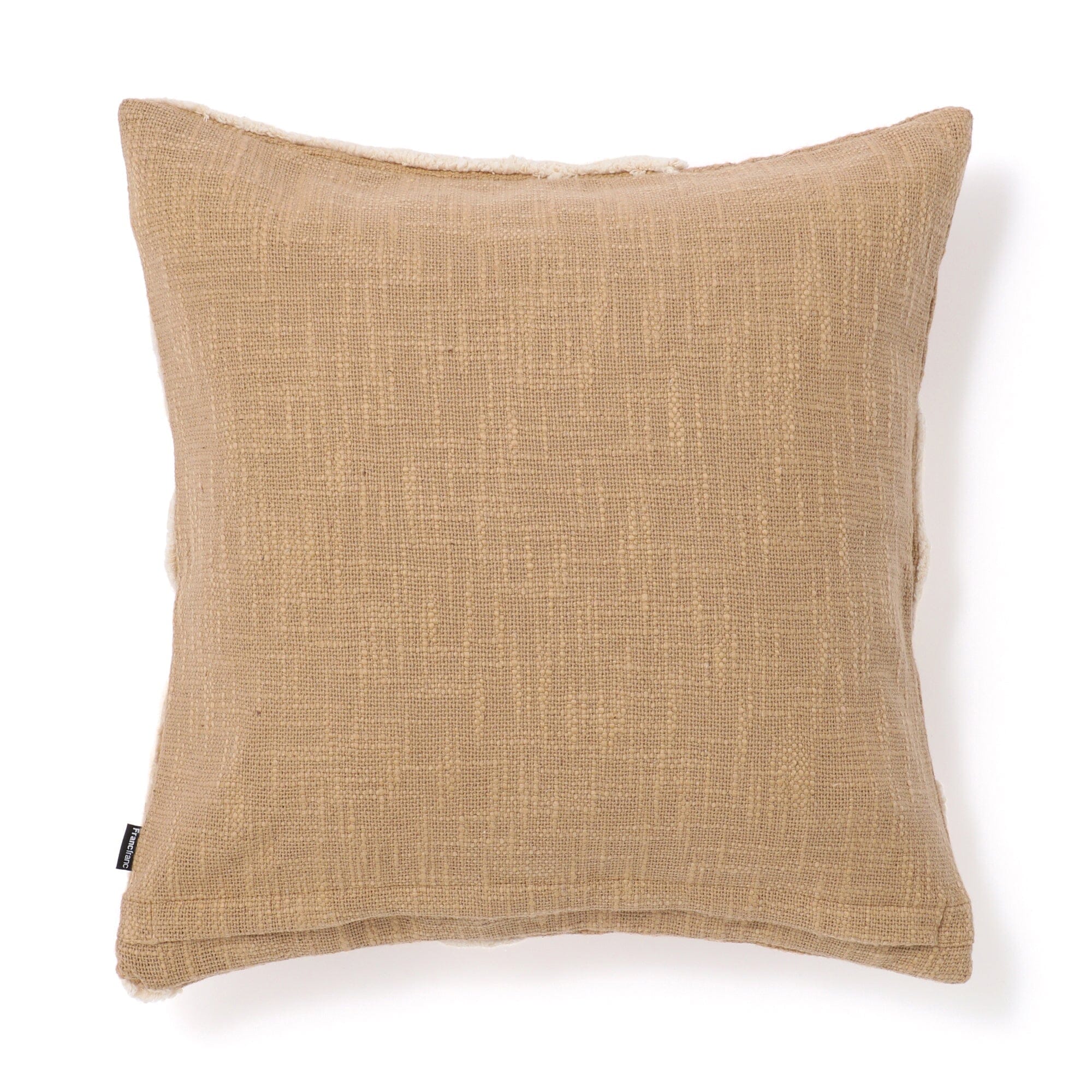 Tuft Geometric Cushion Cover 450 x 450 Beige