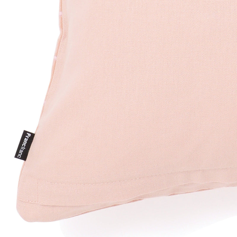 Emb Geo B Cushion Cover 450 X 450 Pink