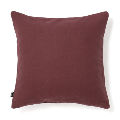 Geometric Quilt Cushion Cover 450 x 450 Brown