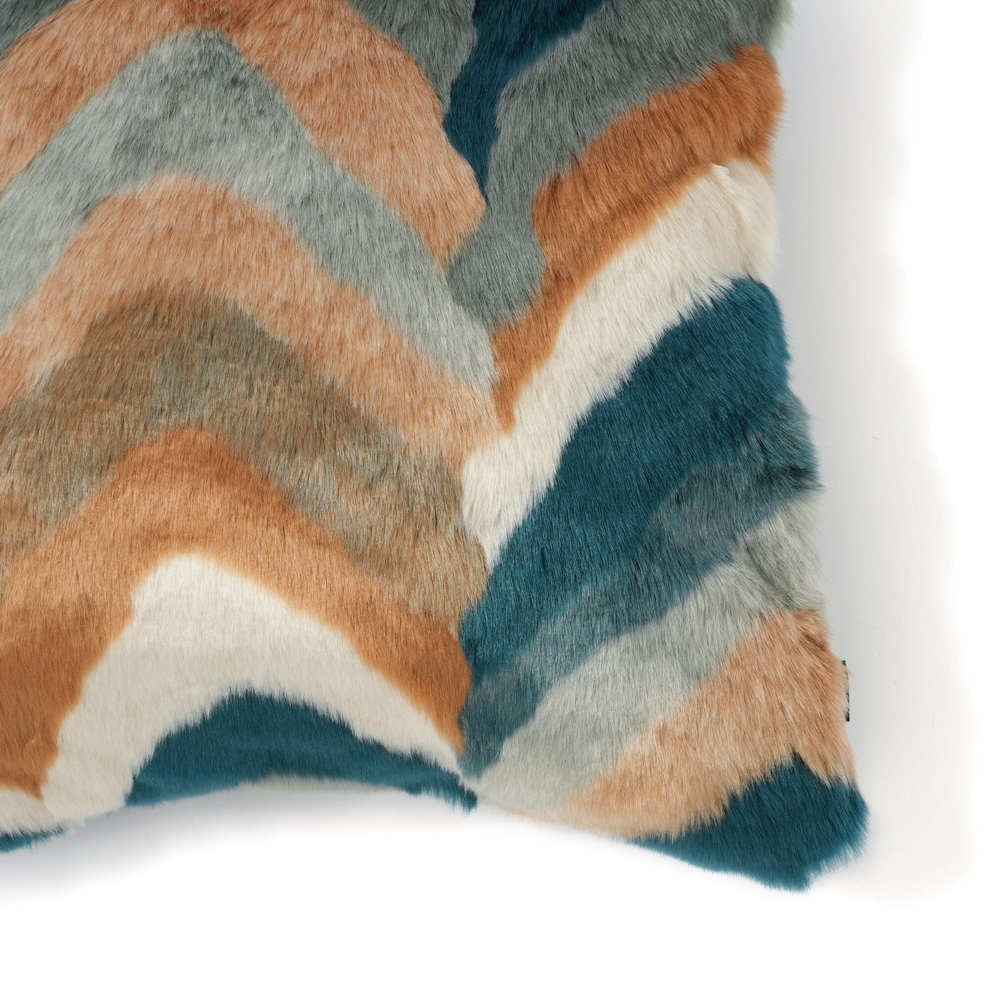 Fur Cushion Cover 450 X 450 Multi
