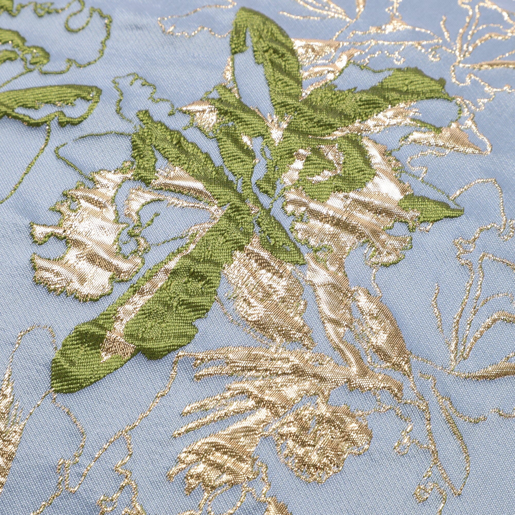 JQ Flower B 咕臣套 450 X 450 藍色