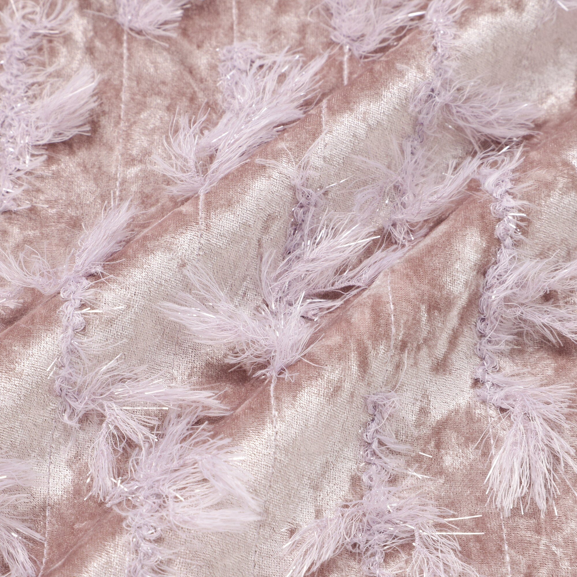 Fully Velvet Cushion Cover 450 X 450 Light Purple