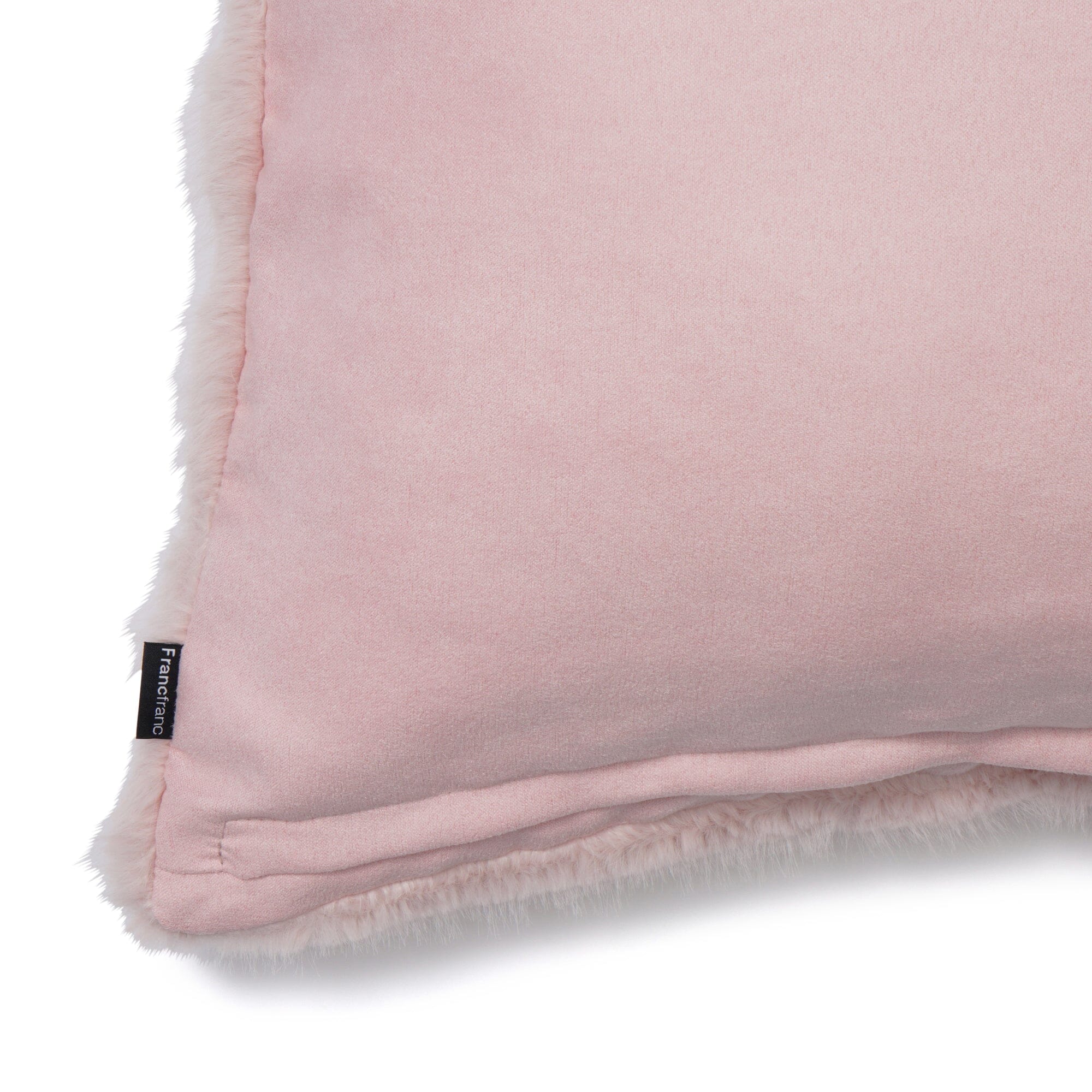Fur K Cushion Cover 450X450 Light Pink