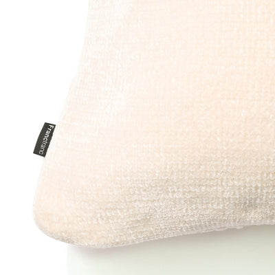 Knit Chenille Cushion Cover 450X450 Ivory