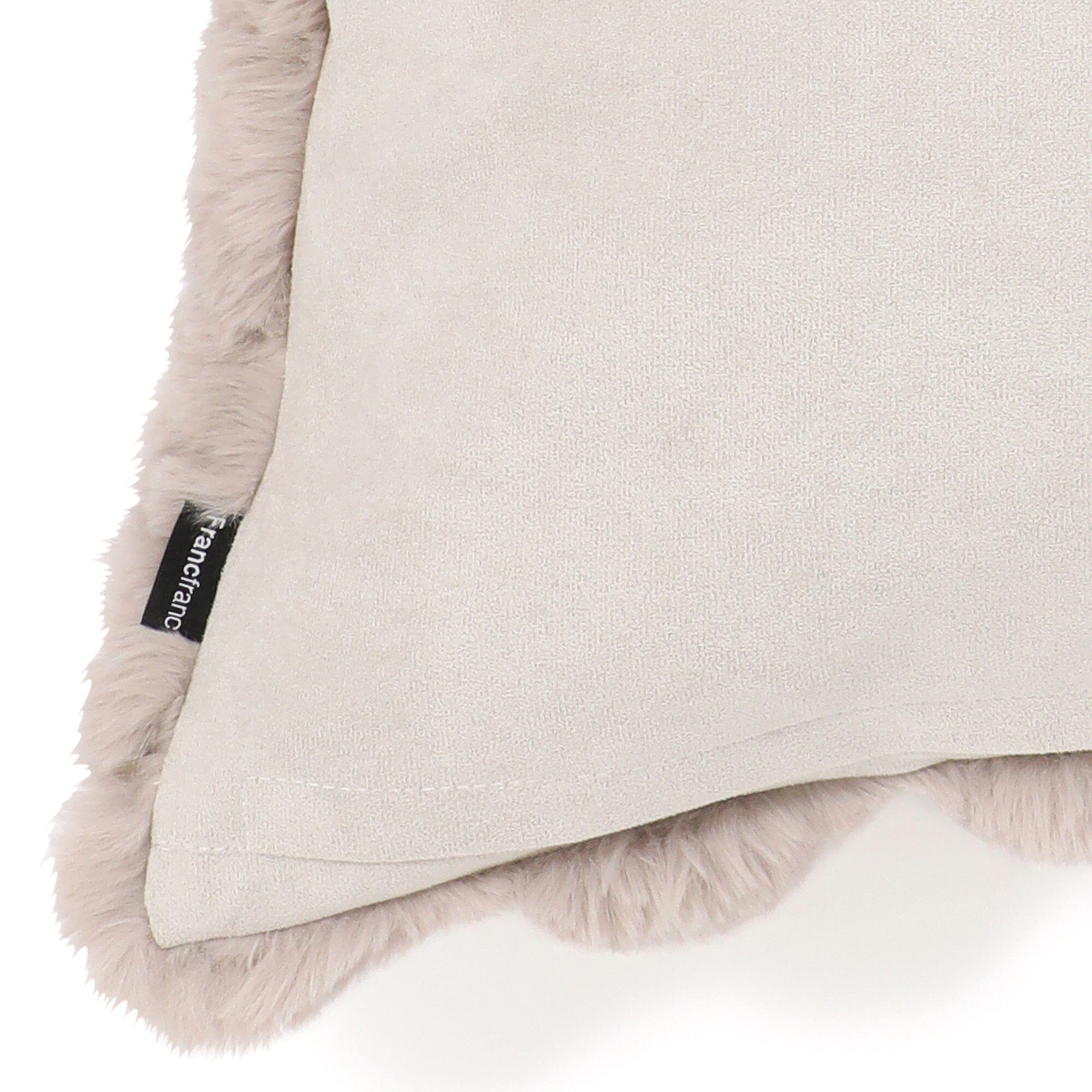 Fur C Cushion Cover 450X450 Grey