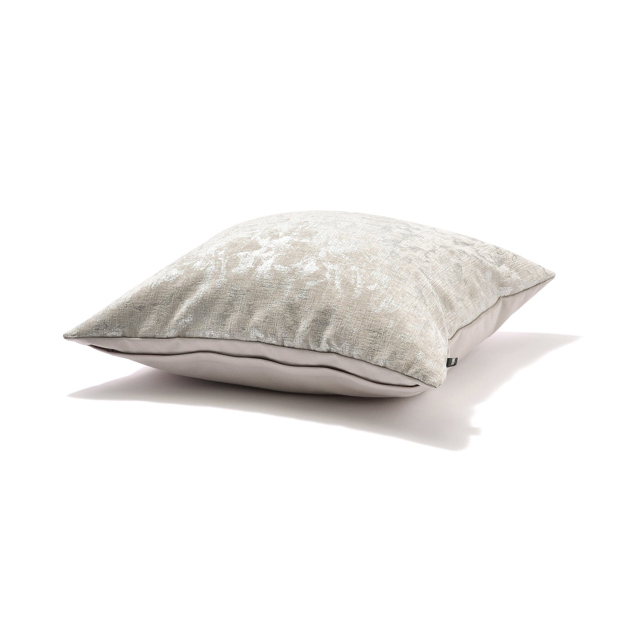 Mtlc Print Cushion Cover 450 X 450 Light Gray