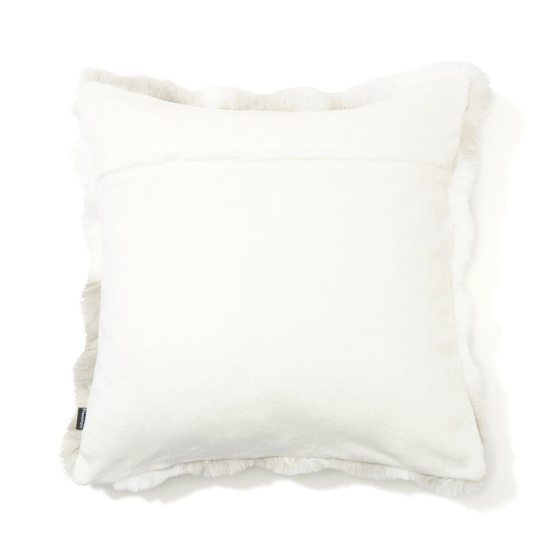 Fur Cushion Cover 450 X 450 Gray