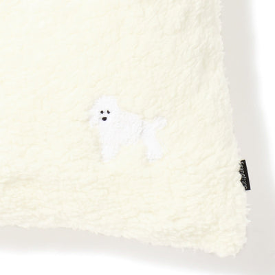 Fur AB Cushion Cover 450X450 White